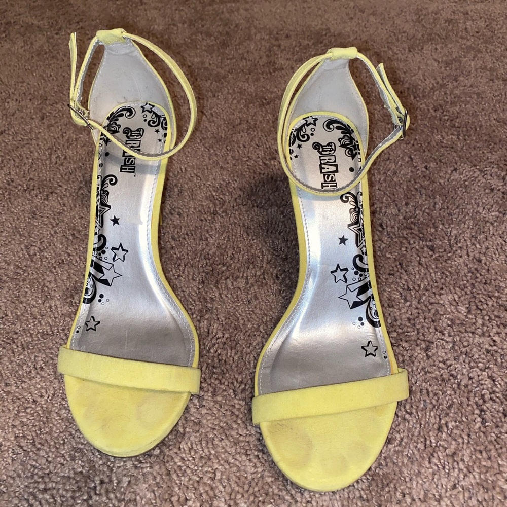 Yellow heels